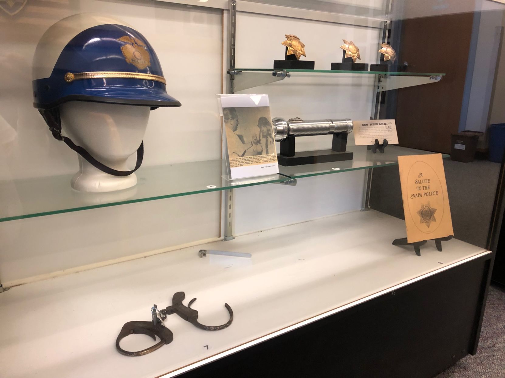 Napa Police Department historical images and artifacts